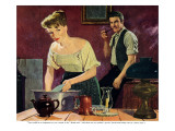 The Countess of Texas  - Saturday Evening Post "Leading Ladies", December 6, 1952 pg.35 Giclee Print by Earl Mayan