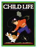 Runaway Kite - Child Life, March 1933 Giclee-trykk av Clarence Biers