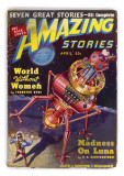 Amazing Stories World Without Women (Robot) Posters