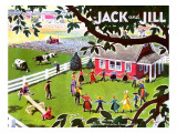 Amish Children - Jack and Jill, October 1944 Giclee Print by Manning de V. Lee