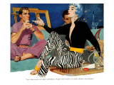 Custon - Made Bride  - Saturday Evening Post "Leading Ladies", March 27, 1954 pg.30 Giclee Print by SEP 