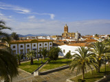 View of Zafra from the Parador Hotel, Extremadura, Spain, Europe Photographic Print by Carlos Sanchez Pereyra