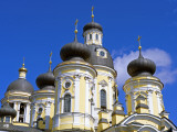 Russia, St Petersburg; Cupolas of the Vladimirsky Church Photographic Print by Nick Laing