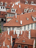Czech Republic, Prague; Rooftops Seen from Prague Castle Photographic Print by Niels Van Gijn