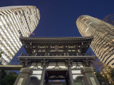 Asia, Japan, Tokyo, Temple and Skyscrapers Photographic Print by Christian Kober