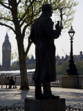 Actors around the London Eye, London, Uk Photographic Print by Carlos Sanchez Pereyra