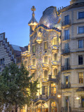 Casa Batllo (By Gaudi), Passeig De Gracia, Barcelona, Spain Photographic Print by Jon Arnold