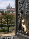 Czech Republic, Prague; Plaque at the Base of the John of Nepomuk Statue Photographie par Niels Van Gijn