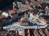 Romania, Transylvania; the Regional Capital; Brasov Viewed from Tâmpa Mountain Photographic Print by Niels Van Gijn
