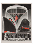 Art Deco Panhard Poster Prints
