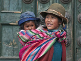 Peru, a Young Peruvian Girl Fotografie-Druck von Nigel Pavitt