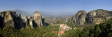 Greece, Thessaly, Meteora, Panoramic View of Meteora and Holy Monastery of Rousanou Photographic Print by Michele Falzone