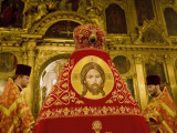 Russia, St;Petersburg; During an Easter Orthodox Ceremony at Vladimirski Cathedral Photographic Print by Ken Sciclina