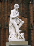 Statue of Robert Burns, Dumfries, South West Scotland Photographie par Paul Harris