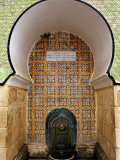 Algeria, Algiers; Washing Fountain Outside a Mosque in the Kasbah Photographic Print by Nick Laing
