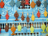 Tunisia, Tunis, Sidi-Bou-Said; Tourist Souvenirs Photographic Print by Nick Laing