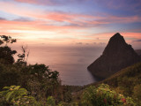 Caribbean, St Lucia, Petit Piton and Anse Des Pitons Beach Photographic Print by Michele Falzone Caribbean, St Lucia, Petit Piton and Anse Des Pitons Beach Photographic Print by Michele Falzone