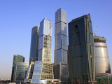 Moscow International Business Center (Moscow-City), Moscow, Russia Photographic Print by Ivan Vdovin