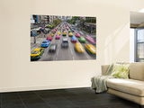 Traffic Congestion in Central Bangkok, Thailand Wall Mural by Gavin Hellier