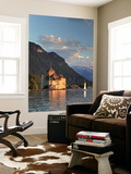 Switzerland, Vaud, Montreaux, Chateau De Chillon and Lake Geneva (Lac Leman) Wall Mural by Michele Falzone