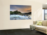 Switzerland, Schaffhausen, Rhine Falls / Rheinfall and Laufen Castle Wall Mural by Michele Falzone