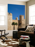 Tunisia, Tunisian Central Coast, Monastir, Ribat, 8th Century Wall Mural by Walter Bibikow
