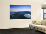 Brazil, Rio De Janeiro, Cable Car on Sugar Loaf Mountain and Vermelha Beach, Copacabana, Botafogo B Wall Mural by Jane Sweeney