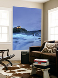 Switzerland, Schaffhausen, Rhine Falls / Rheinfall and Laufen Castle Wall Mural by Michele Falzone