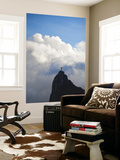 Brazil, Rio De Janeiro, Statue of Christ Wall Mural by Jane Sweeney