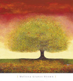 Dreaming Tree Red Prints by Melissa Graves-Brown