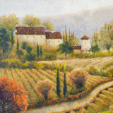 Tuscany Vineyard I Posters by Michael Marcon