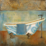 Paisley Bath I Prints by Carol Robinson