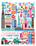 New York Kunstdruck von Fernando Volken Togni