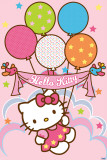 Hello Kitty- Balloons Affiches