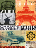 Paris Prints by Gabi Beneyto