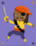 Pirate I Posters