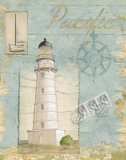Seacoast Lighthouse II Prints by Paul Brent