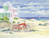 Beach Cruiser Cottage I Poster par Paul Brent