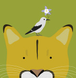 Peek-a-Boo Puma Affiches par Yuko Lau