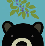 Peek-a-Boo Bear Reprodukcje autor Yuko Lau Peek-a-Boo Bear Reprodukcje autor Yuko Lau