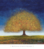Dreaming Tree Blue Prints by Melissa Graves-Brown