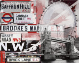 Saffron Hill Posters par Andrew Cotton