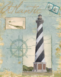 Seacoast Lighthouse I Affiches par Paul Brent