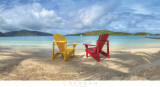 Two Tickets to Paradise Poster by Doug Cavanah