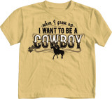 Toddler: When I Grow Up I Want T-Shirts