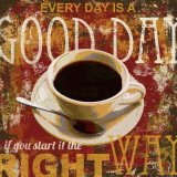 Good Morning Affiche par Katrina Craven