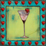 Strawberry Coctelito Art by Patricia Pinto