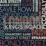 Rues de Londres Poster