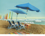 Blue Wave Sound Kunstdrucke von Robin Renee Hix