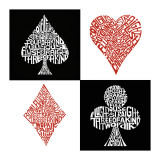 Poker Hands Gicléedruk